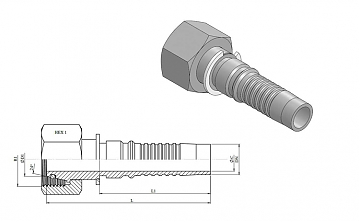 M36x2,0/0-12 DKOS int DN20