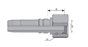 BSP 1"-11/0-16 int DN25