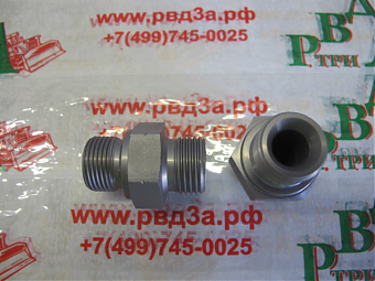 Штуцер DKM(30) M24х1,5-BSP 1/2" ZnNi (K)