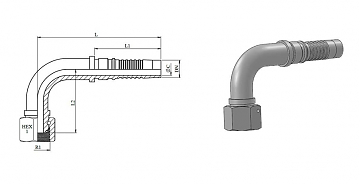 BSP 1"-11/90-16 int DN25