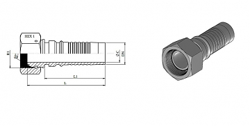 BSP 2"-11/0-32 int DN50